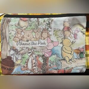 Winnie the Pooh Character Print Pouch - NWOT